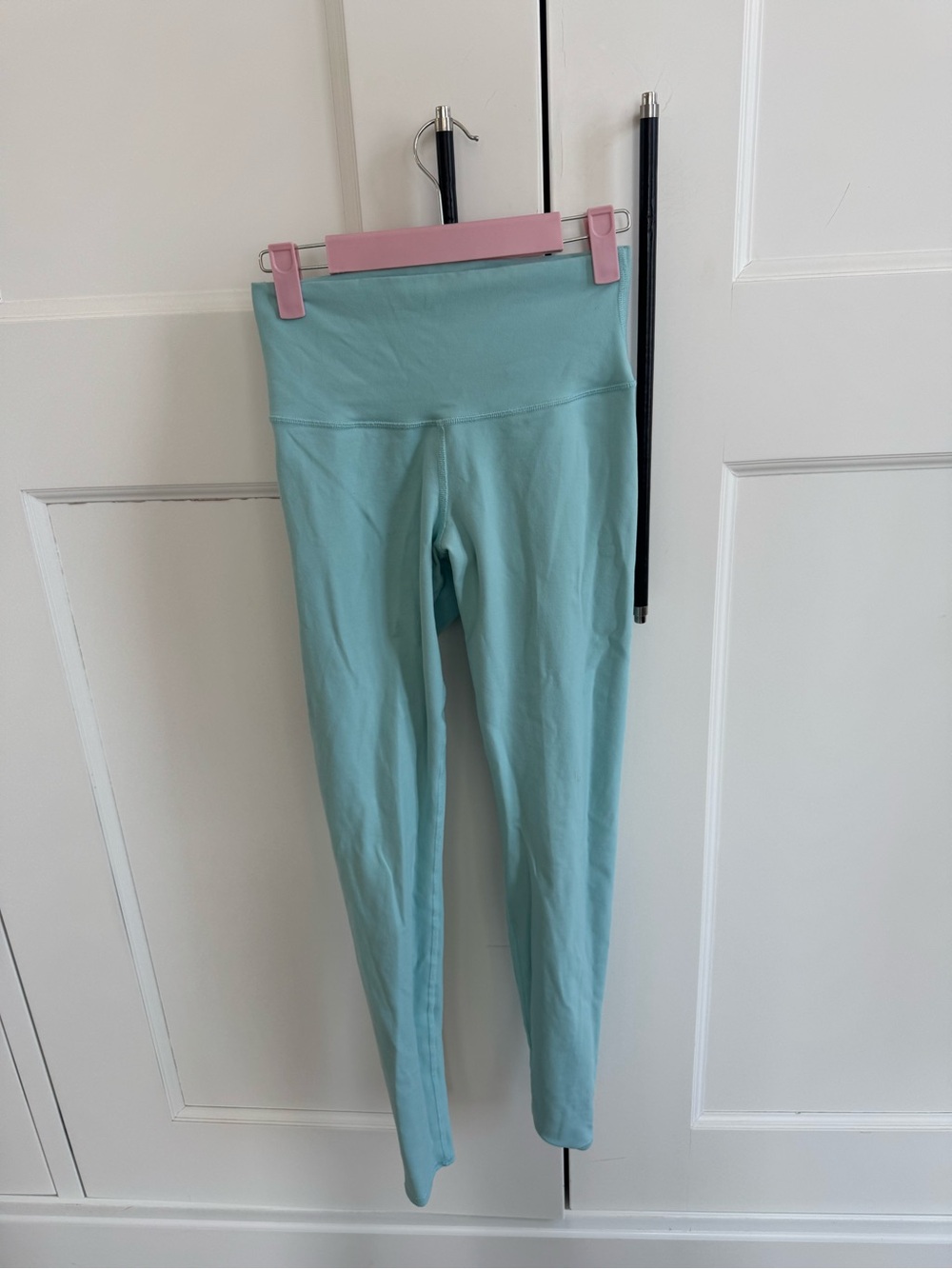 High-Waist blue Leggings